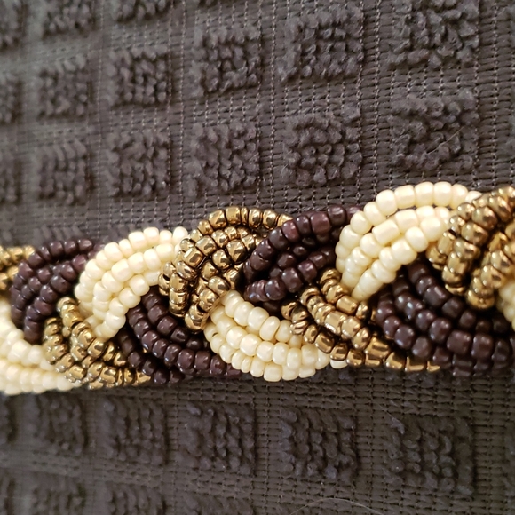 Bracelets glass beads set of 2 New - Picture 6 of 9